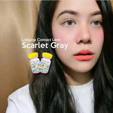 Scralet Gray Contact Lens 14.5 mm Dia