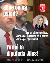 🌟 ¡Una noticia que nos llena de esperanza! 🌟  https://www.koncevisiontv.cl/web/pamela-jiles-firma/ Hoy celebramos un paso  más hacia la transparencia y justicia: la diputada Pamela Giles acaba de  firmar el requerimiento constitucional. Con esta