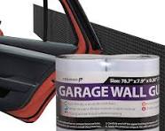 Fosmon Garage Wall Protector 78"x7.8"x0.25" (2 Roll), Diamond Shape EVA  Foam (Withstand Up to 300LB Impact) with Fiberglass Mesh Self Adhesive Foam  ...