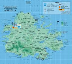 Large Antigua Island Maps For Free Download And Print High