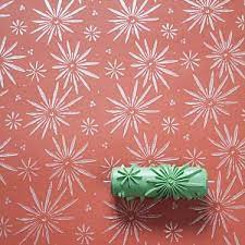 Soft Pattern Roller No 1619 The Original Handmade In Germany Wandfarbe Muster Gemusterte Farbroller Wandgemalde Selbstgemacht