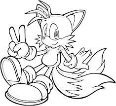 Sonic the hedgehog tails coloring pages are a fun way for kids of all ages to develop creativity focus motor skills and color recognition. Pin On Coloring Pages