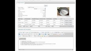 free recipe costing software video on