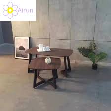 Get 5% in rewards with club o! China Modern Design Wooden Top 2pcs Mdf Coffee Table Set With Iron Frame For Living Room Sofa Center Table Oval Coffee Tea Table China Living Room Furniture Coffee Table