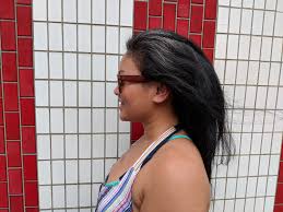 A bold shade for daring asian women, maroon tends to accentuate your blemishes and flaws. Gray Hair Transition Journey Stop Dyeing Start Embracing Schimiggy