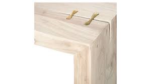 Blanche Bleached Acacia Coffee Table Reviews Cb2 Coffee Table Acacia Wood Furniture Modern Coffee Tables