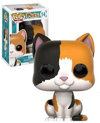 Funko Pop Pets 14 Calico Cat New Mint Condition Funko Pop Dolls Pop Vinyl Figures Vinyl Figures