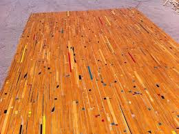 Used Maple Wood Gym Floor Repurposed Materials Repurposed Materials From Timbers To Burlap Bags Gym Flooring Wood Maple Wood