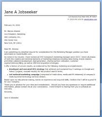 Marketing Communications Manager Cover Letter Sample Cover Letter For Resume Resume Cover Letter Examples Cover Letter Sample