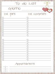 Inartesy To Do List Da Stampare Stampabili Schede Per Ricette Planner Stampabile Agende Giornaliere