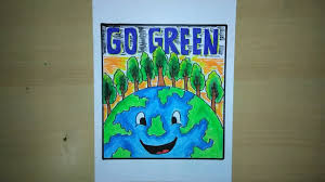 Contoh poster adiwiyata go green lingkungan hidup hijau free templates. Gambar Poster Go Green