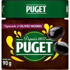 Puget Puget Tapenade D Olives Noires 90g 90g Pas Cher A Prix Auchan