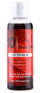 It is beneficial for promoting hair growth, reducing hair loss, preventing dandruff and limiting oil buildup in hair by reducing sebum production. Best Ayurvedic Hair Oil In India 10 Days Hair Oil