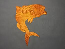 Image result for free brother embroidery designs in pes. Golg Fish Free Machine Embroidery Design