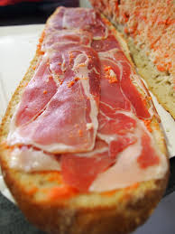Mis Recetas Dulces Y Saladas Pan Con Tomate Y Jamon Curado Pan Con Jamon Pan Con Tomate Comida