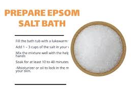 A simple epsom salt bath provides benefits like soothing muscle pain, relieving inflamed skin & reducing the arthritis pain. Epsom Salt Bath For Eczema Is It Good How To Use It Epsom Salt Bath Epsom Salt Face Care Wrinkles