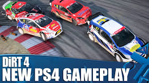 Dirt 4 New Ps4 Gameplay Rally Landrush And Rallycross Races Youtube