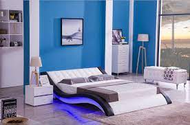 أثاث غرفة نوم جديدة krovat1064mueble دي دورميتوريو الذكية حقيقية إطار سرير جلدي دائري كاما beds aliexpress
