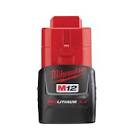 12V M12 Lithium-Ion Compact  CP  3 0 Ah REDLITHIUM Battery 48-11-2430 Milwaukee Tool