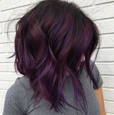 15 Must Have Dark Purple Hair Colour Ideas Vibrant And Chic Dark Purple Hair Colour Ideas Hair Color For Black Hair Maroon Hair Hair Color Plum