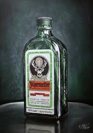 Jagermeister Acrylic Meister Lyrische Kunst Painting