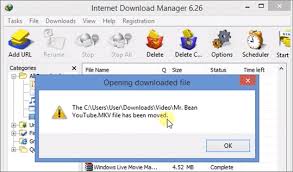 Internet download manager (idm) is a tool to schedule and manage downloads. Solved Idm File Has Been Moved Easeus
