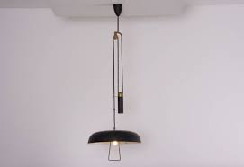 Whether acting to counterbalance the lamp of the pendant light. Early 1950s Italian Counterweight Pendant Lamp 1stdibs Com Vintage Chandelier Chandelier Pendant Lights Pendant Lamp
