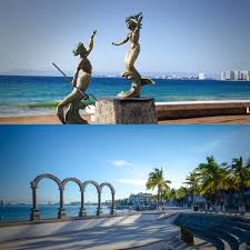 It runs along the ocean and is. Malecon De Puerto Vallarta Jalisco Guia Definitiva Tips Para Tu Viaje