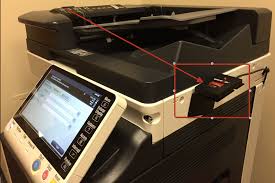 Network tab > email settings > email tx (smtp) configuring email tx (smtp) allows users to be able email attachments in the form of pdfs. Associate Your School Id Badge With A Konica Minolta To Enable Followme Papercut Support Blake Information Support Support Services