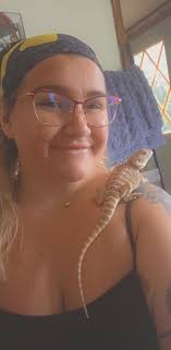 Me and my boy Cassian just hanging out! Hes getting ready to shed again 😳 