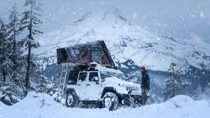 Many people think winter camping is something impossible or extreme. Solo Winter Camping Through A Snow Storm Life Out Of My Jeep Youtube