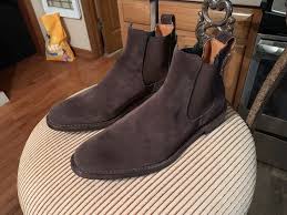 Consider this week five days of saying thank you. Allen Edmond 9 5 Liverpool Brown Suede Boots Brown Suede Suede