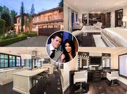 On february 3, kim kardashian west tweeted two photos of the hidden hills mansion she shares with kanye west. Kim Kardashian And Ex Kris Humphries L A Mansion Could Be Yours For 5 Million Sheraz Ali