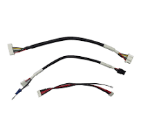 Custom Control Shielded Twisted Wire Cable Harness for Computer Variety  Connectors with Internal Power Supply & Signal Control