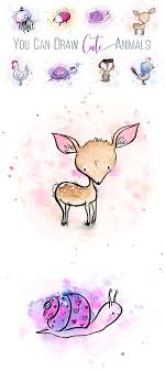Learn How To Draw Cute Animals In 3 Simple Steps After This Class You Will Have The Skills To Draw Any Anim Cute Animal Drawings Cute Drawings Animal Drawings