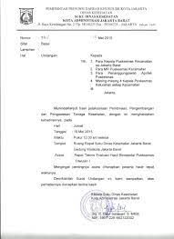 Contoh surat undangan rapat rt. 58 Contoh Undangan Rapat Puskesmas Terbaru Contoh Undangan