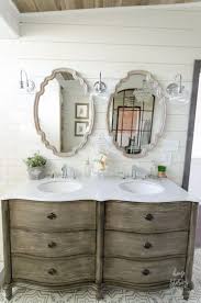 Modern Rustic Farmhouse Style Master Bathroom Ideas Bathroom Farmhouse Style Bathroom Remodel Master Bathroom Vanity Remodel