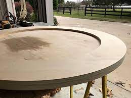 Because it comes in a wide variety. Diy Round Table Top Using Plywood Circles Abbotts At Home