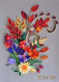 Autumn Paper Quilling Flowers Quilling Designs Quilling Techniques