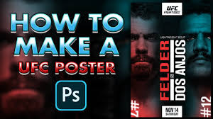 Shop ufc clothing and mma gear from the official ufc store. How To Make A Ufc Fight Night Poster Felder Vs Rda Photoshop Youtube