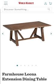 Farmhouse Leona Extension Dining Table for Sale in Agua Dulce, CA 