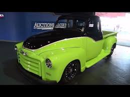 Image result for Chrome Green 1950 Truck