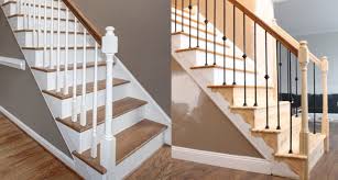 Here you'll find a multitude of photos to give you a better idea of what exactly you want for your decking project. Changing Wood Stair Balusters To Iron 8 Steps With Video A Renovation Story