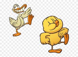 The small duck has two different voice actors between let's get respectable and jail bird, neither of which is identified. Drawing Ducks Cartoon Duck Funny Cartoon Farm Animals Hd Png Download 800x800 5468625 Pngfind