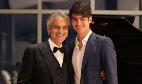 In 2017, an unknown matteo bocelli was announced to be participating in a photoshoot for guess. Andrea Bocelli Calls Extremely Shy Son Matteo On Stage To Sing At 18 And Magic Happens Music Entertainment Express Co Uk