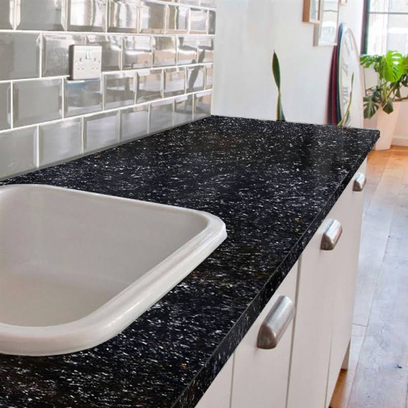 Coin Black Granite Liner Polish Slabs product image