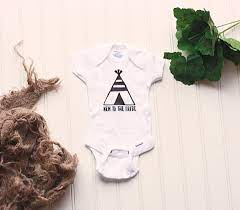 New To The Tribe Onesie Baby Clothes Onesies Gerber Etsy
