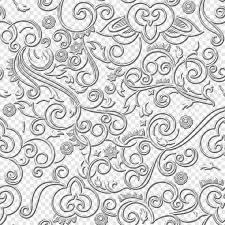 Dark layout, images of roses, leaves, spiraling lines and scrolls. Black Floral Pattern Pattern Background Monochrome Geometric Pattern Png Pngegg