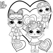 Lol Coloring Pages Sugar With Two Pet Dolls Free Printable Coloring Pages Unicorn Coloring Pages Baby Coloring Pages Coloring Pages For Boys