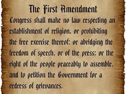 Learn more about the first amendment, including a discussion of the various clauses. Ahrc Calls Upon The Us Senate To Respect The First Amendment Right Of Bds Supporters By Voting No On Senate Bill 1 American Human Rights Council